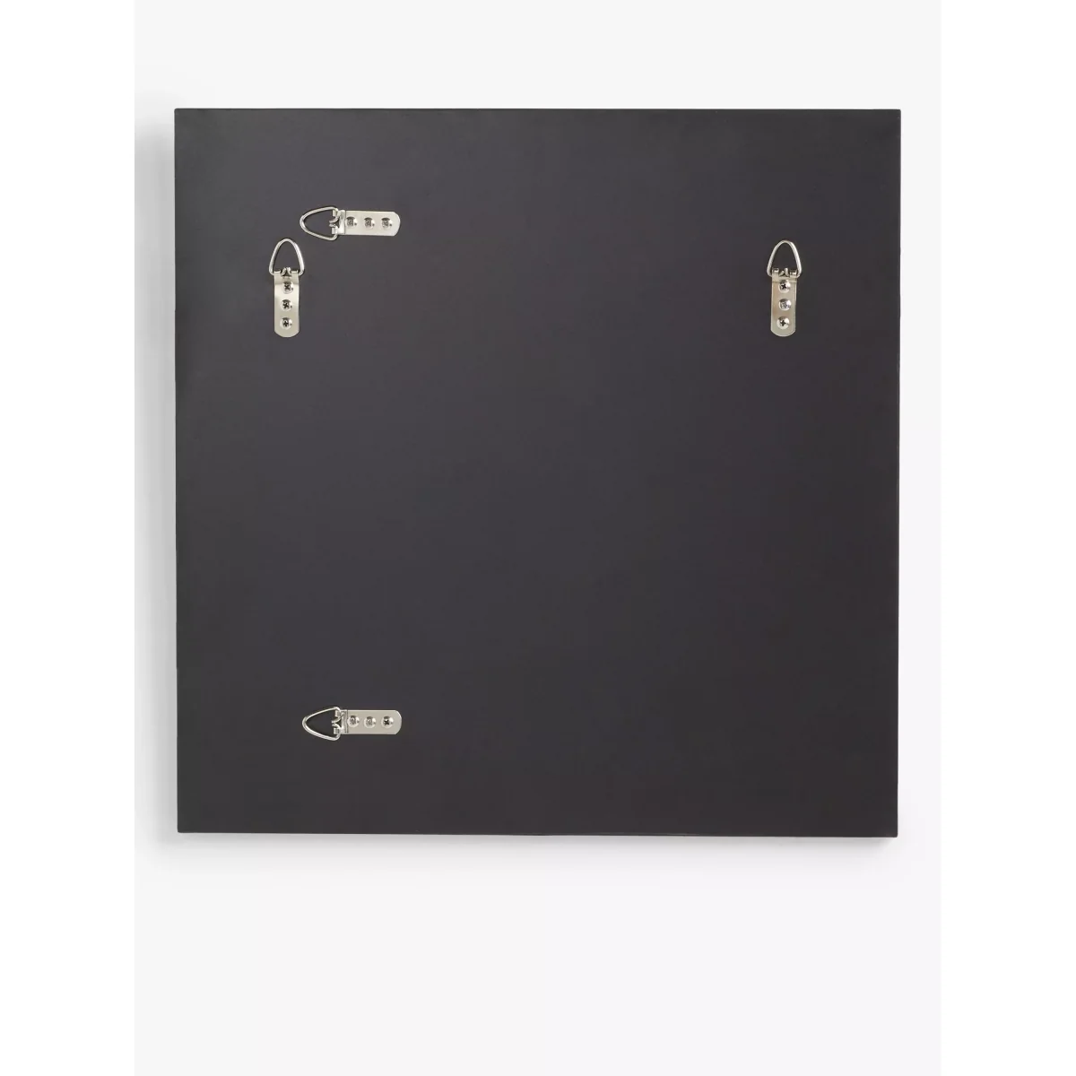 John Lewis Simple Bevelled Glass Square Wall Mirror, 50cm, Clear – image 4