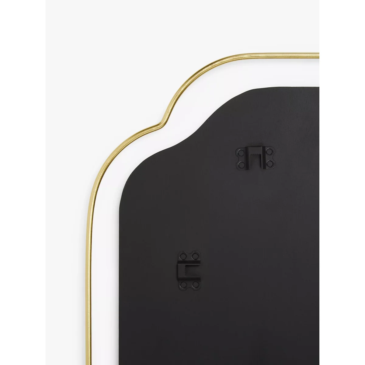 John Lewis Floating Metal Wall Mirror, 76 x 51cm, Gold – image 4