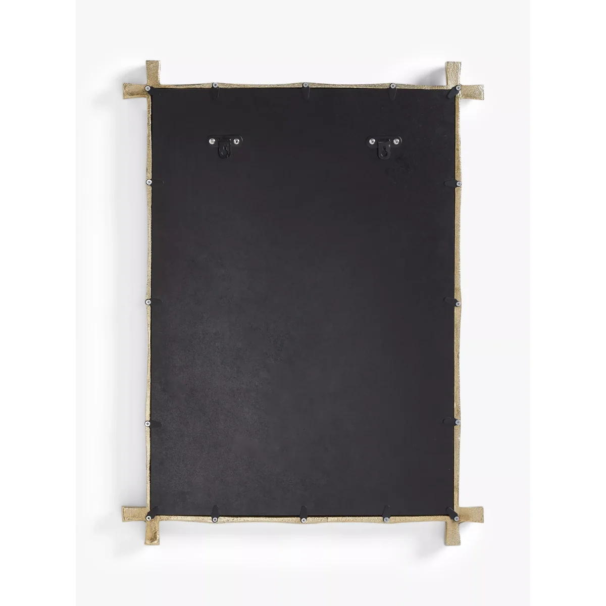 John Lewis + Matthew Williamson Bamboo Rectangular Metal Wall Mirror, 80 x 60cm, Gold – image 4