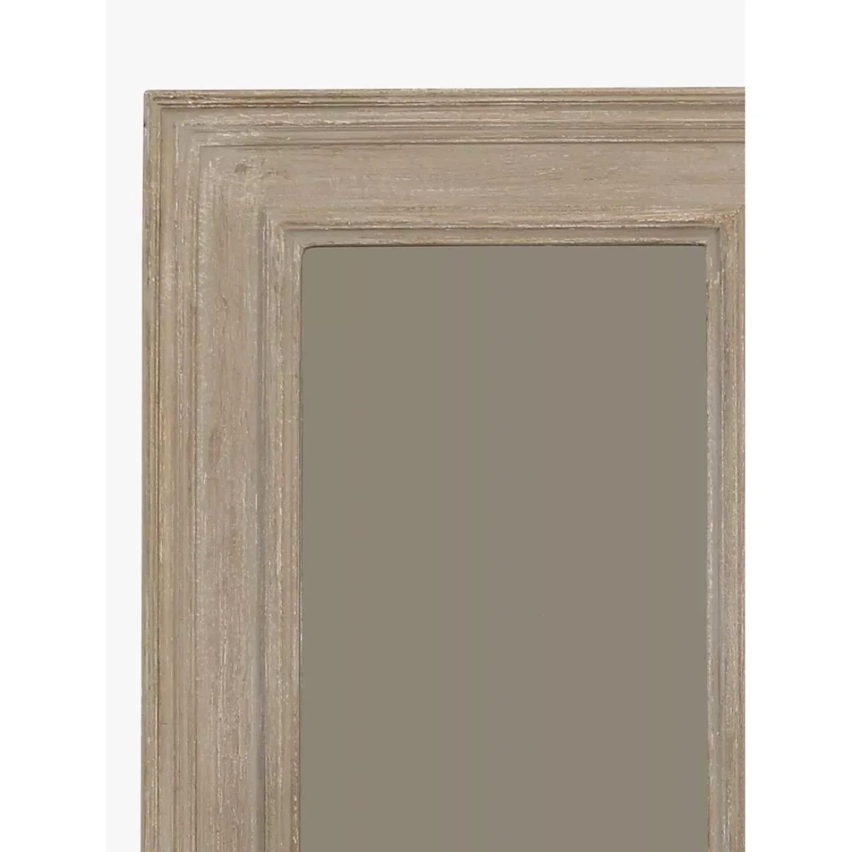 One.World Wilton Elise Rectangular Panelled Wood Wall Mirror, 103 x 139cm, White – image 2