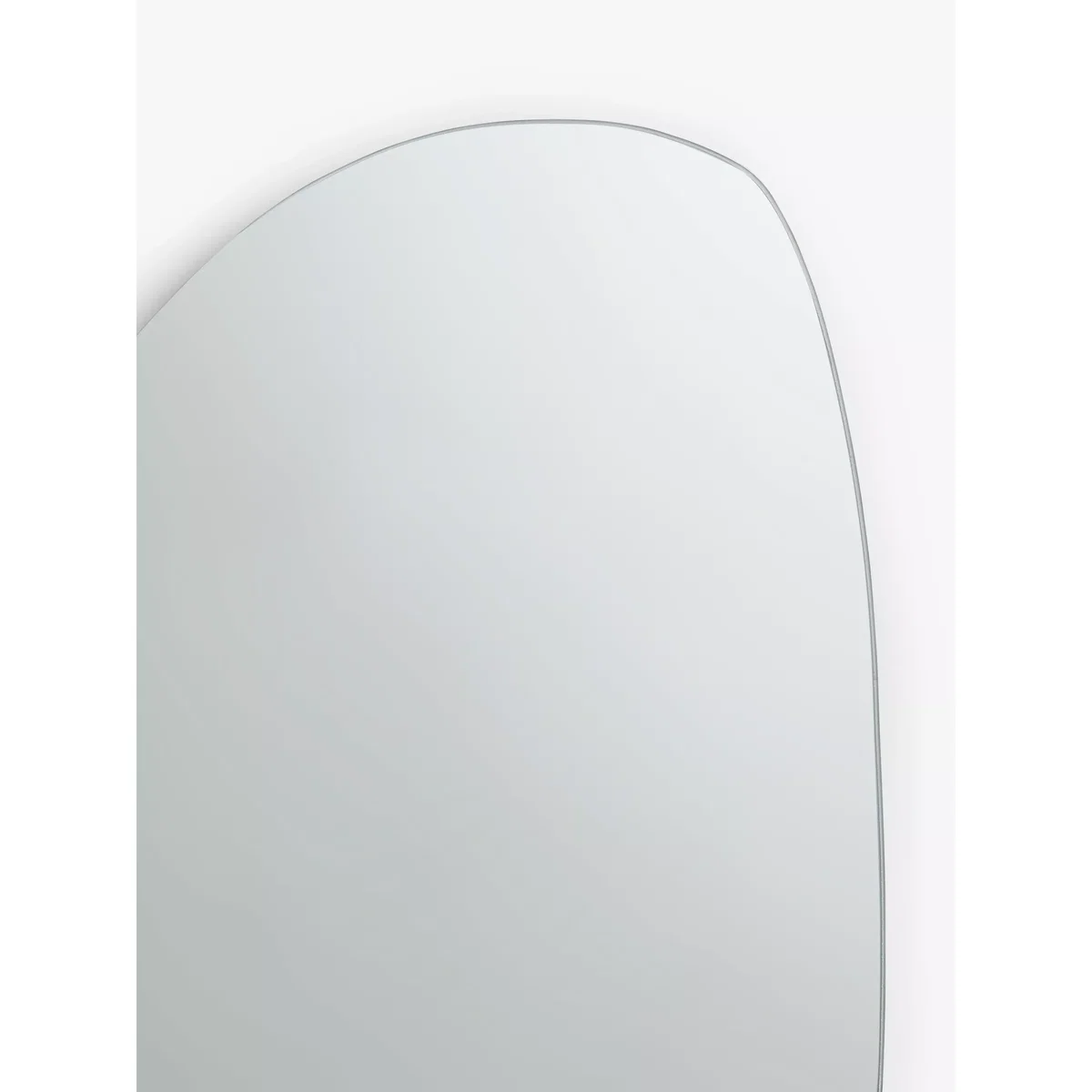 John Lewis Organic Pebble Wall Mirror, 60 x 40cm, Clear – image 2