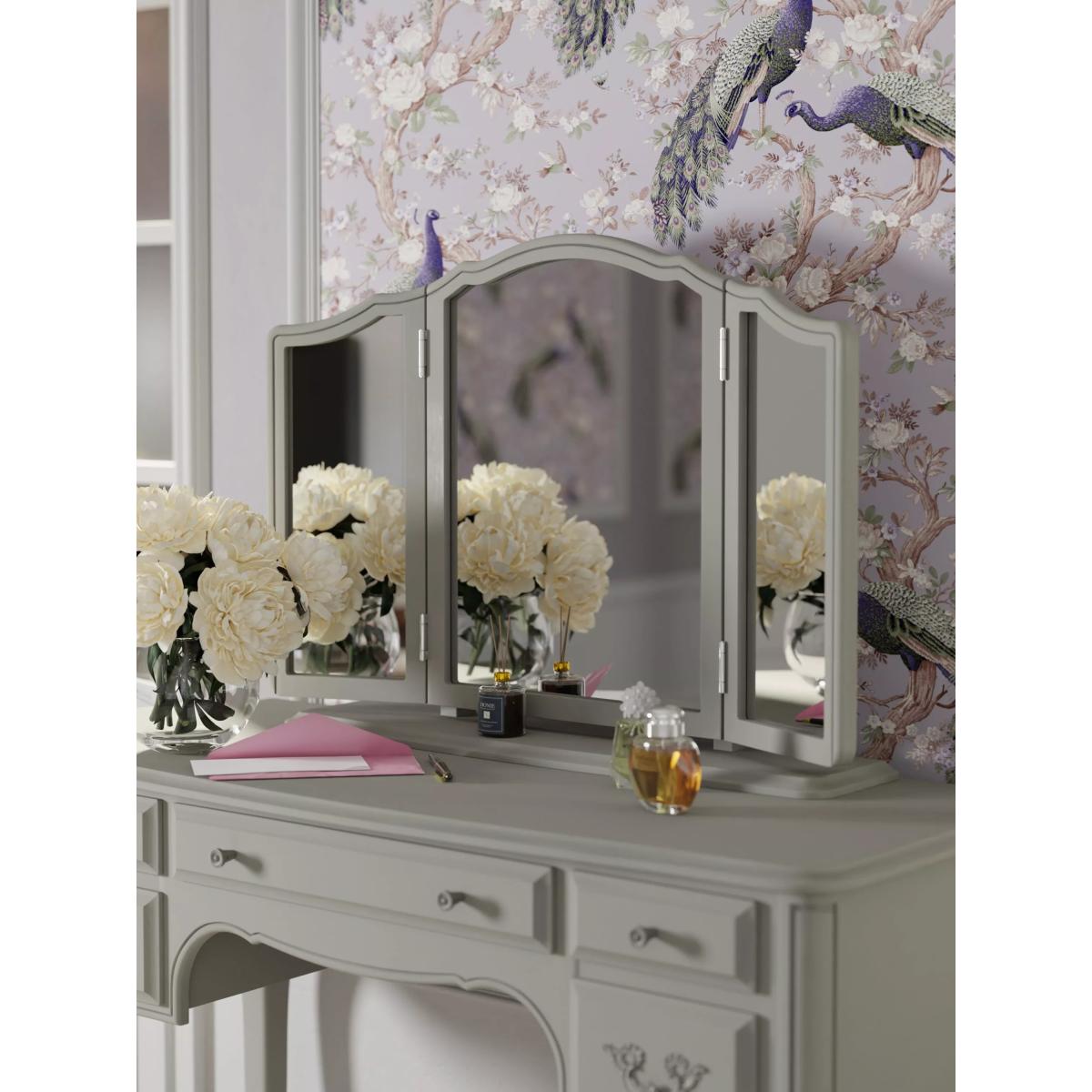 Laura Ashley Provencale Dressing Table Mirror, Dove Grey – image 5