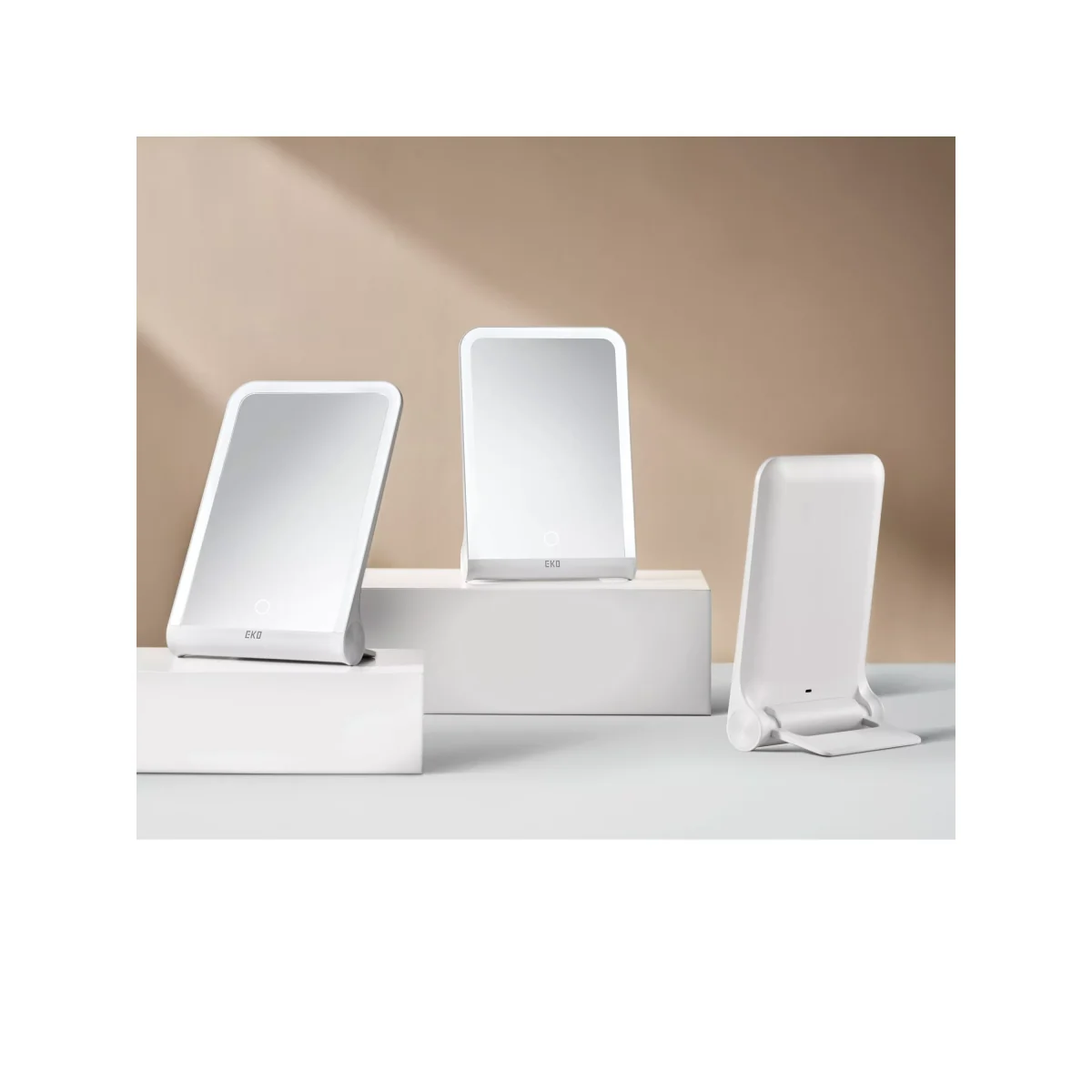 EKO iMira Foldable LED Mirror, White – image 8