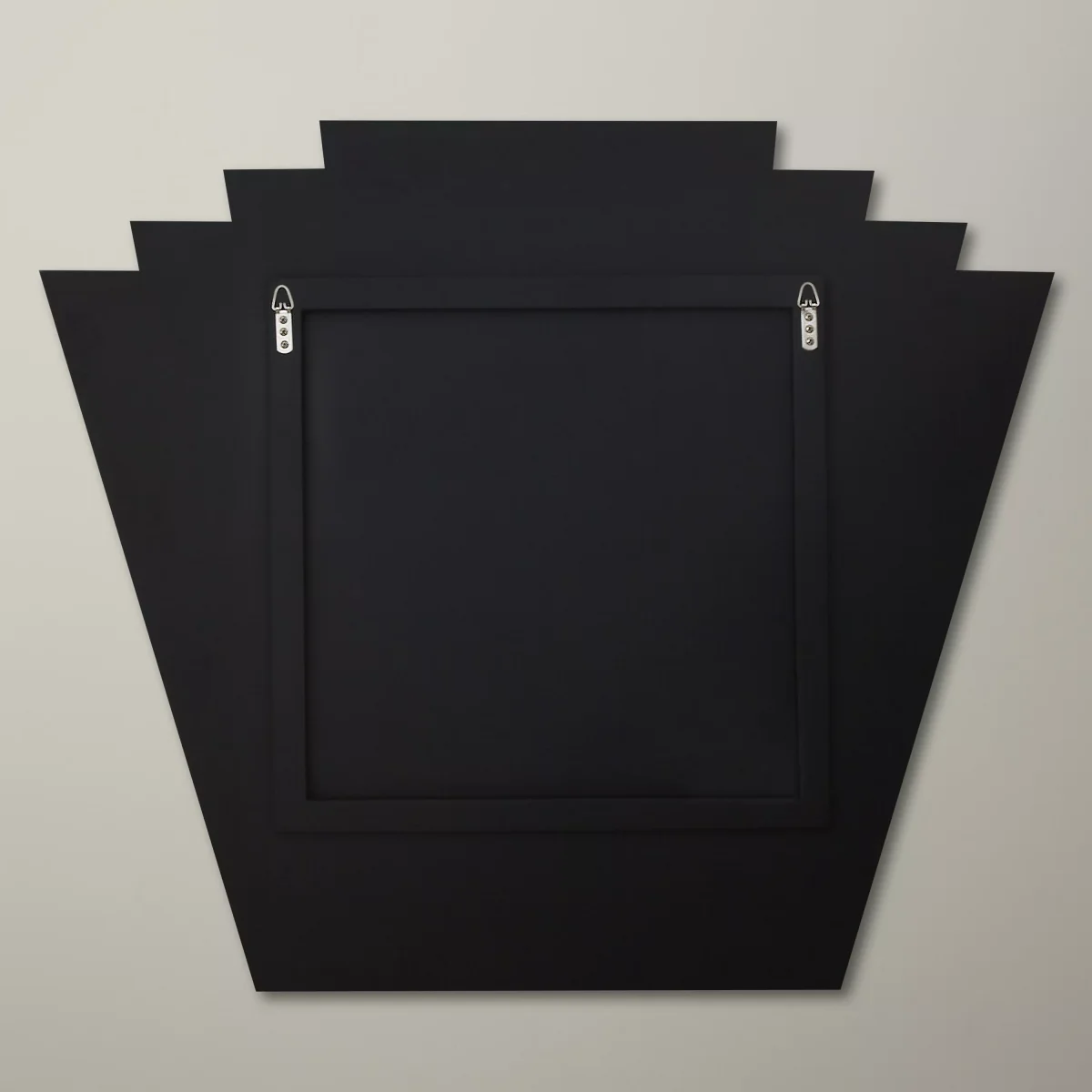 John Lewis & Partners Deco Overmantle Wall Mirror, 86.3 x 101cm, Clear – image 3