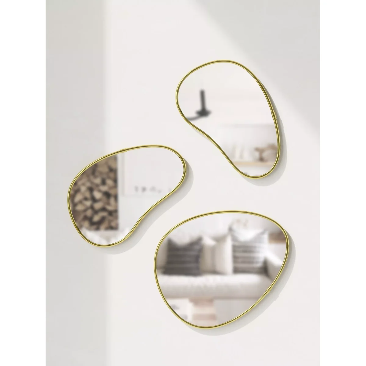 Umbra Hubba Pebble Wall Mirror, Set of 3 – image 8