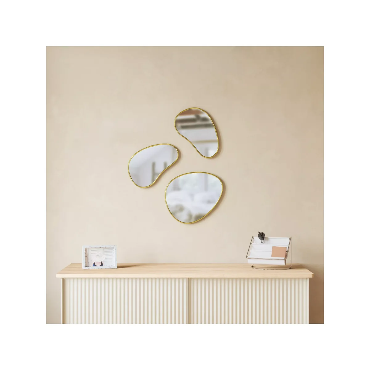 Umbra Hubba Pebble Wall Mirror, Set of 3 – image 9