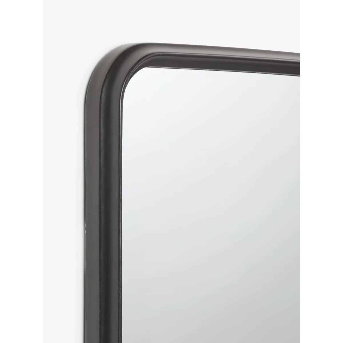 John Lewis Timeless Rectangular Wall Mirror, 75 x 50cm, Black – image 2