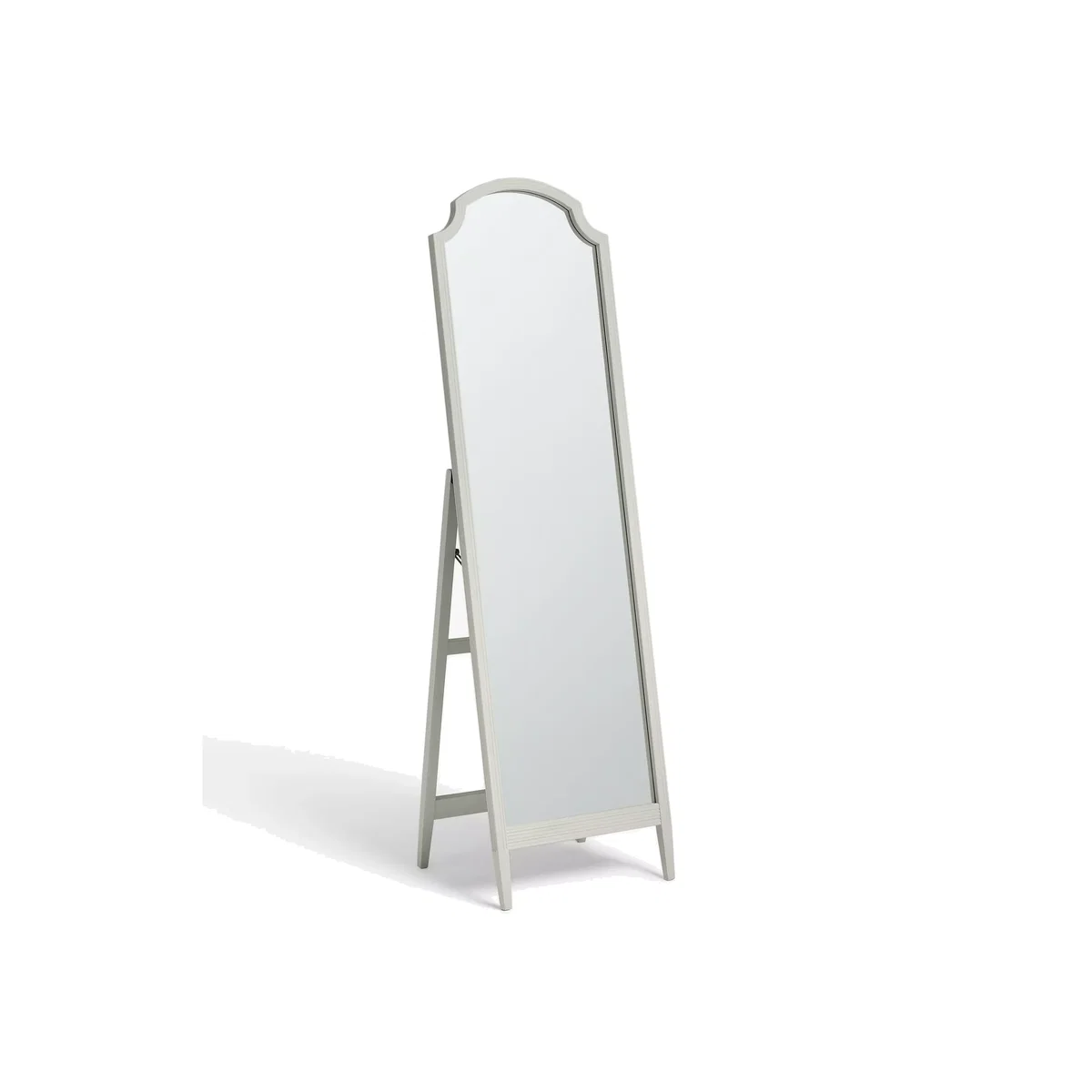 John Lewis Gustav Floor Mirror, 175 x 40cm, Grey – image 1