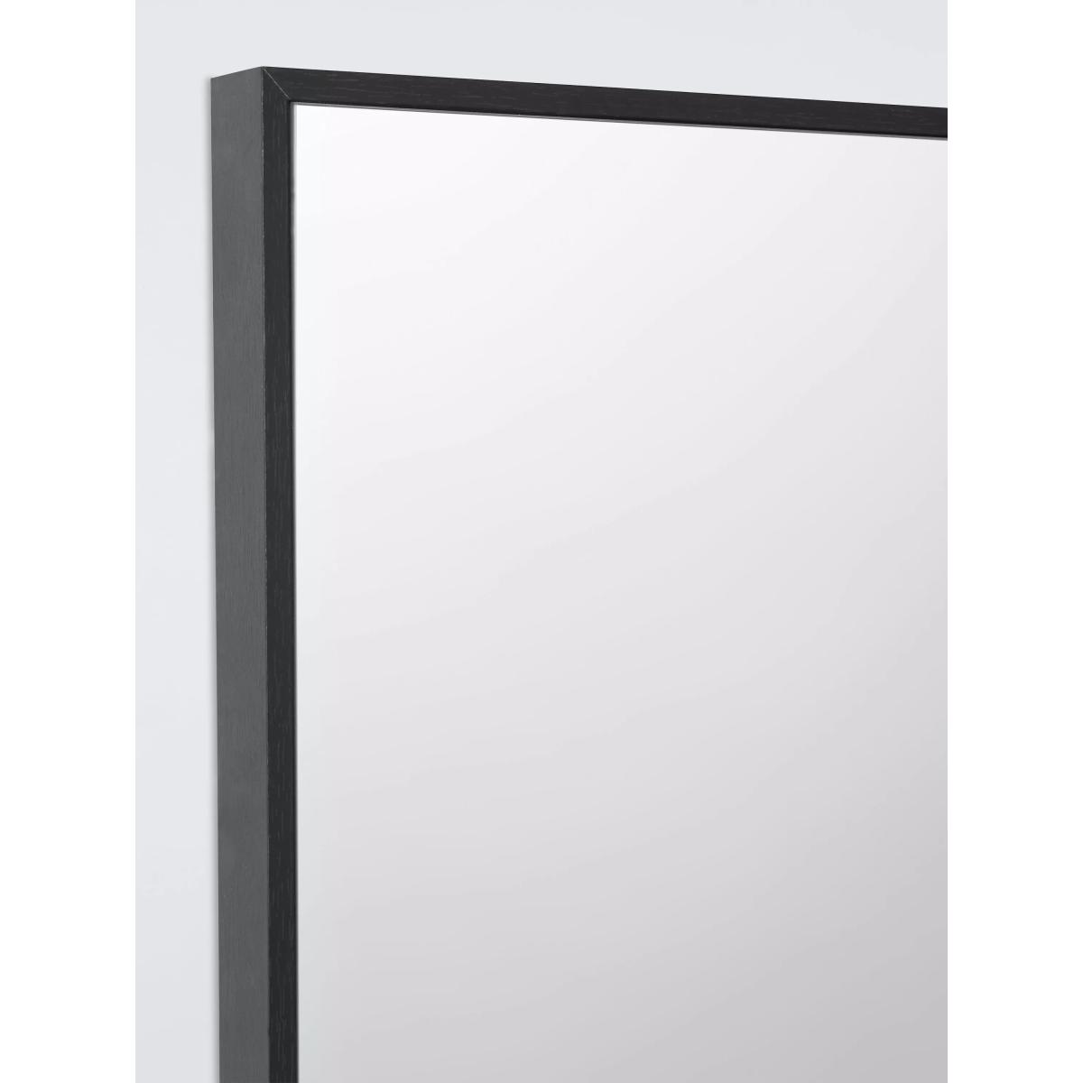 John Lewis ANYDAY Square Mirror, 55 x 55cm, Black – image 2