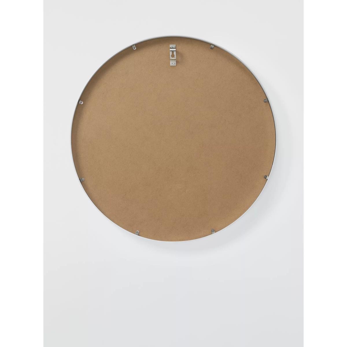 John Lewis ANYDAY Round Aluminium Frame Wall Mirror, 65cm, Silver – image 3