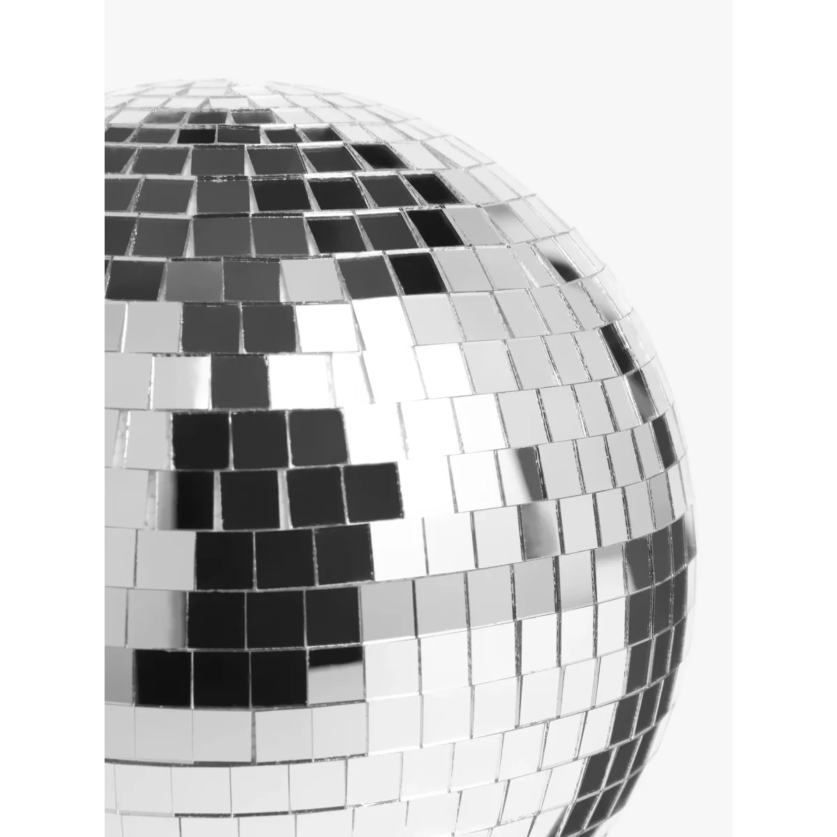 John Lewis Beyond Christmas Mirror Ball Decoration, Small – image 2