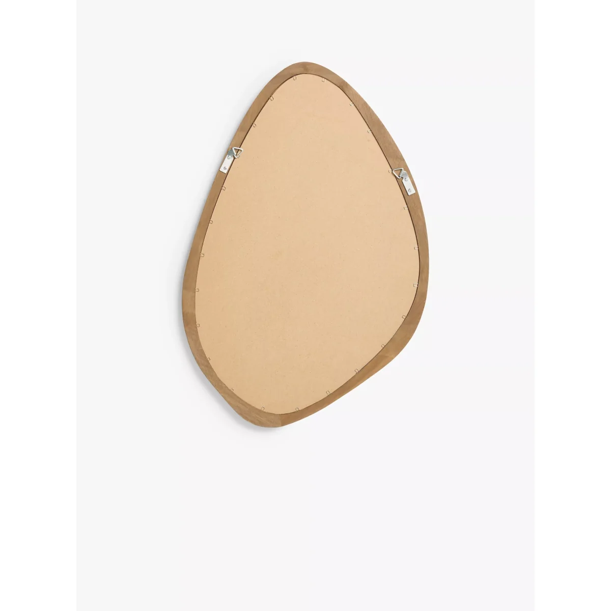 John Lewis Mid Century Oval Wood Wall Mirror, 71 x 47cm, Walnut – image 4