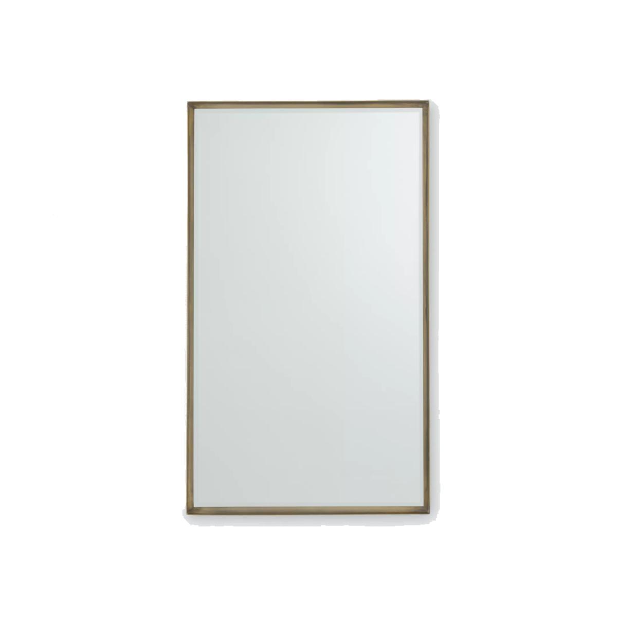 John Lewis Hoxton Metal Rectangular Wall Mirror – image 1
