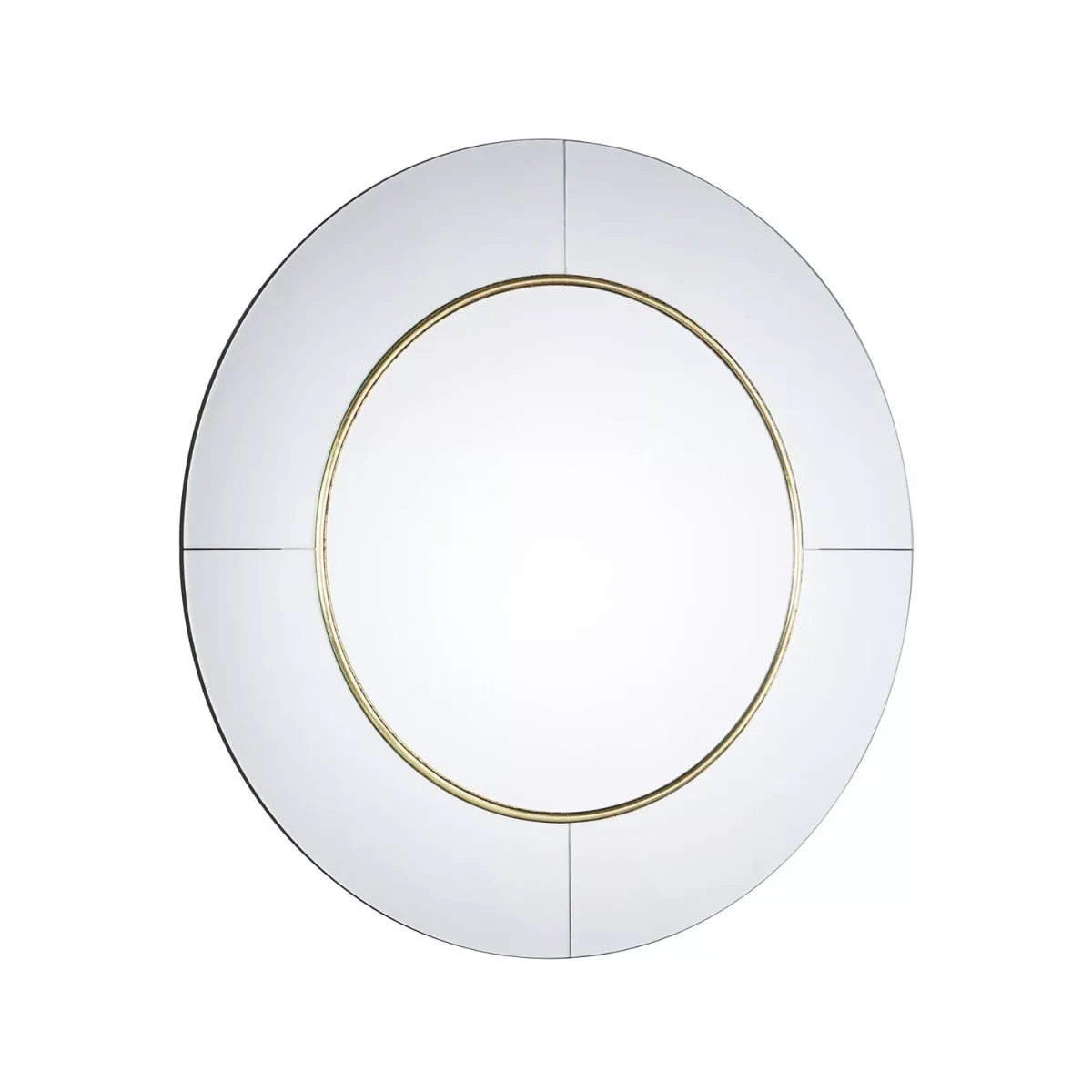 Laura Ashley La Maya Round Glass Wall Mirror, Bronze/Clear – image 3