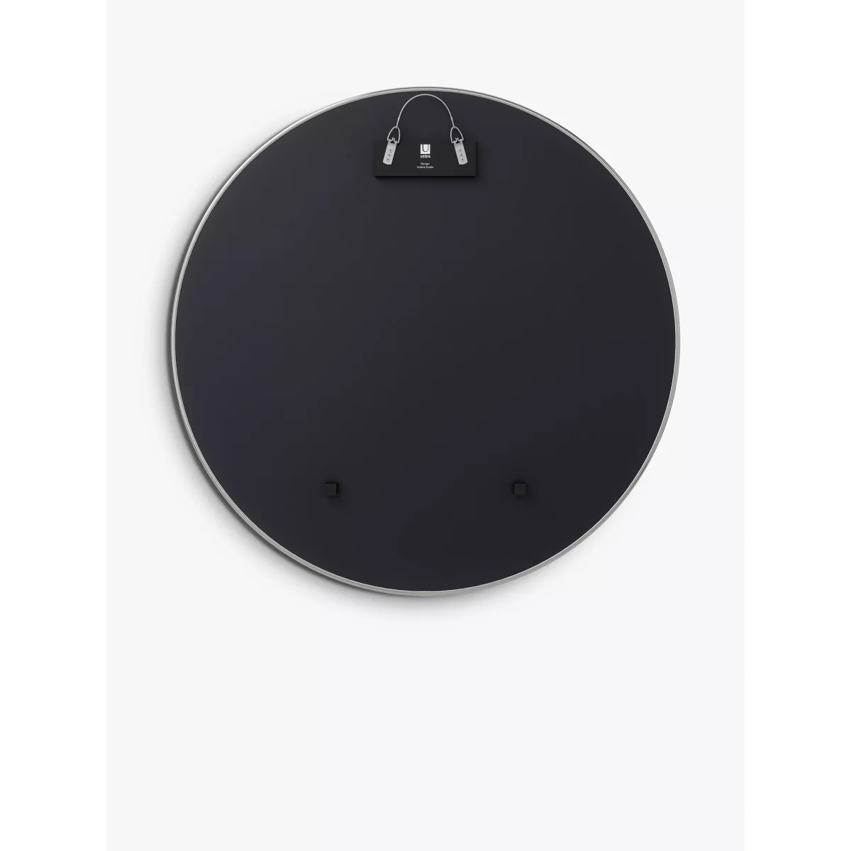 Umbra Hubba Round Wall Mirror, 86cm, Chrome – image 4