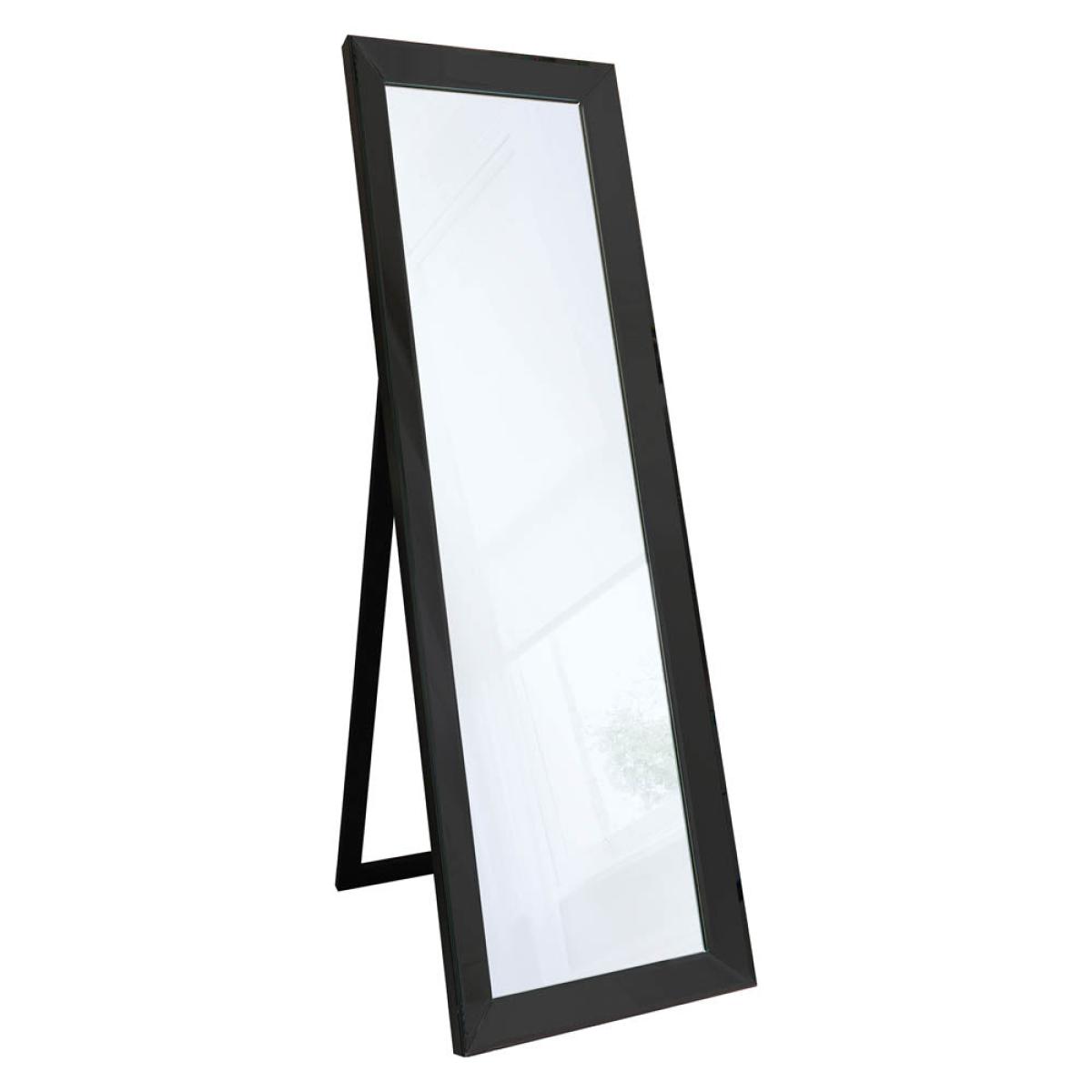 Luna Extra Large Rectangle Cheval Mirror - Black – image 2