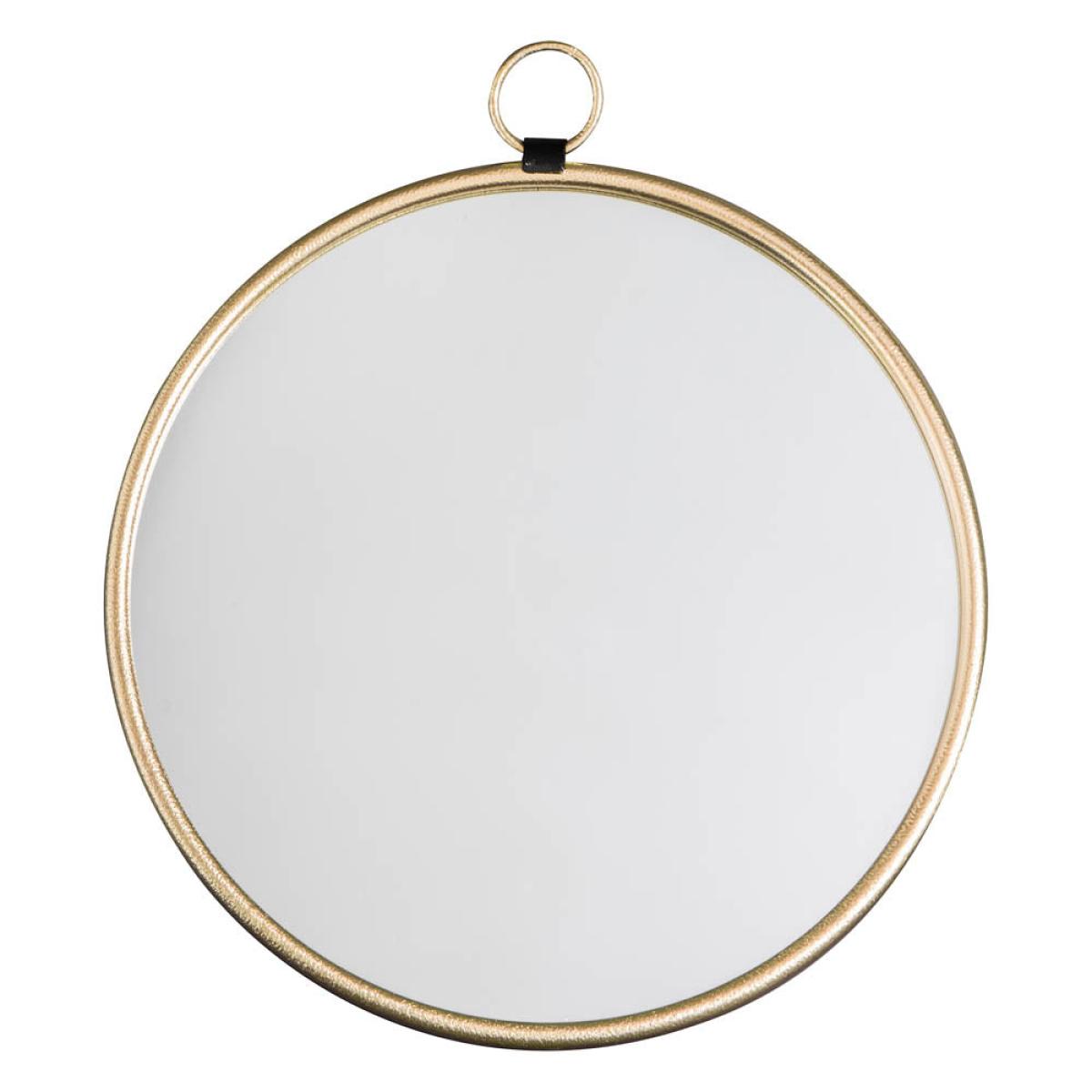 Bayswater Medium Round Wall Mirror - Gold – image 2