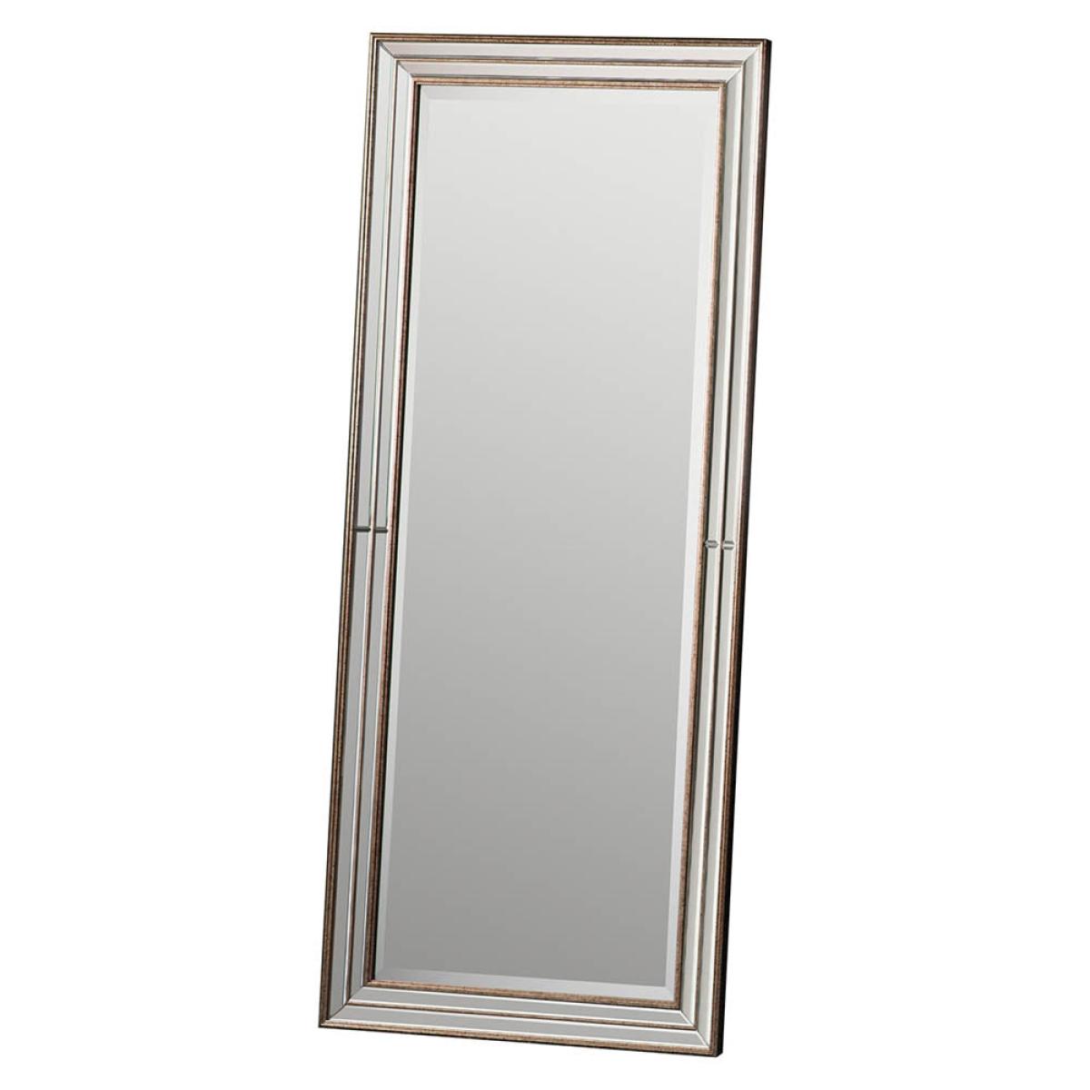 Squire Extra Large Rectangle Leaner Mirror - Champagne – image 2