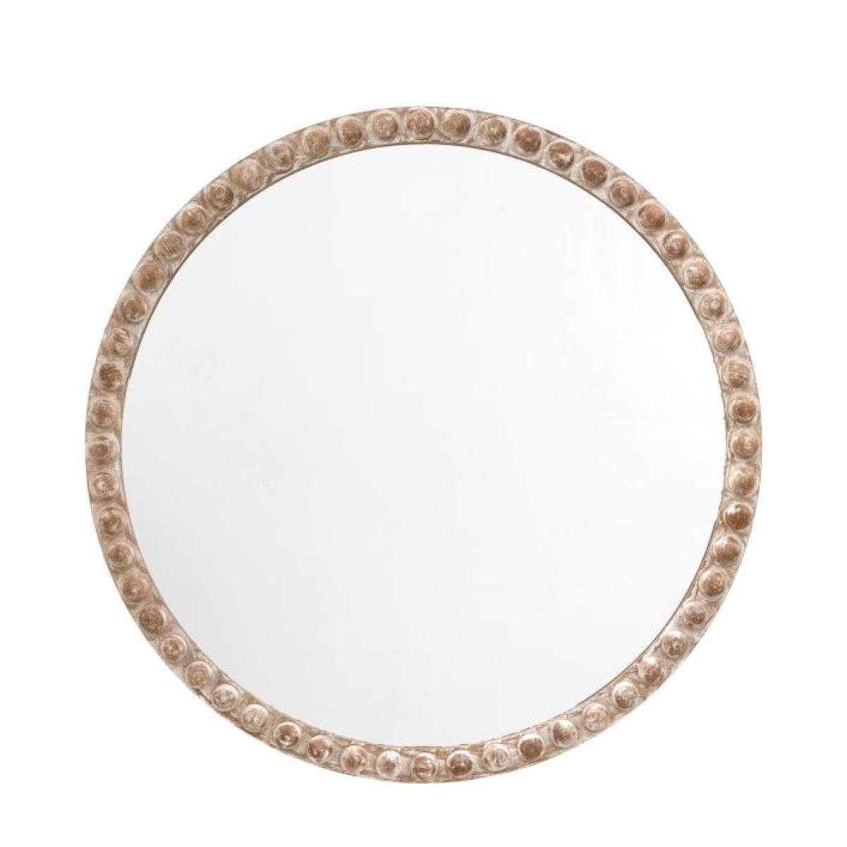 Millbrook Large Round Mirror - Natural – image 2