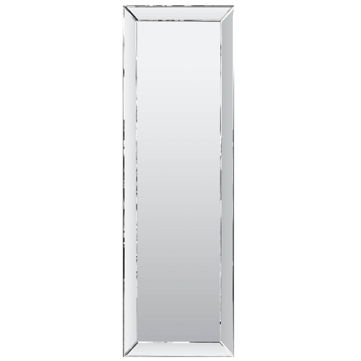 Luna Large Rectangle Full Length Mirror - Silver – image 2