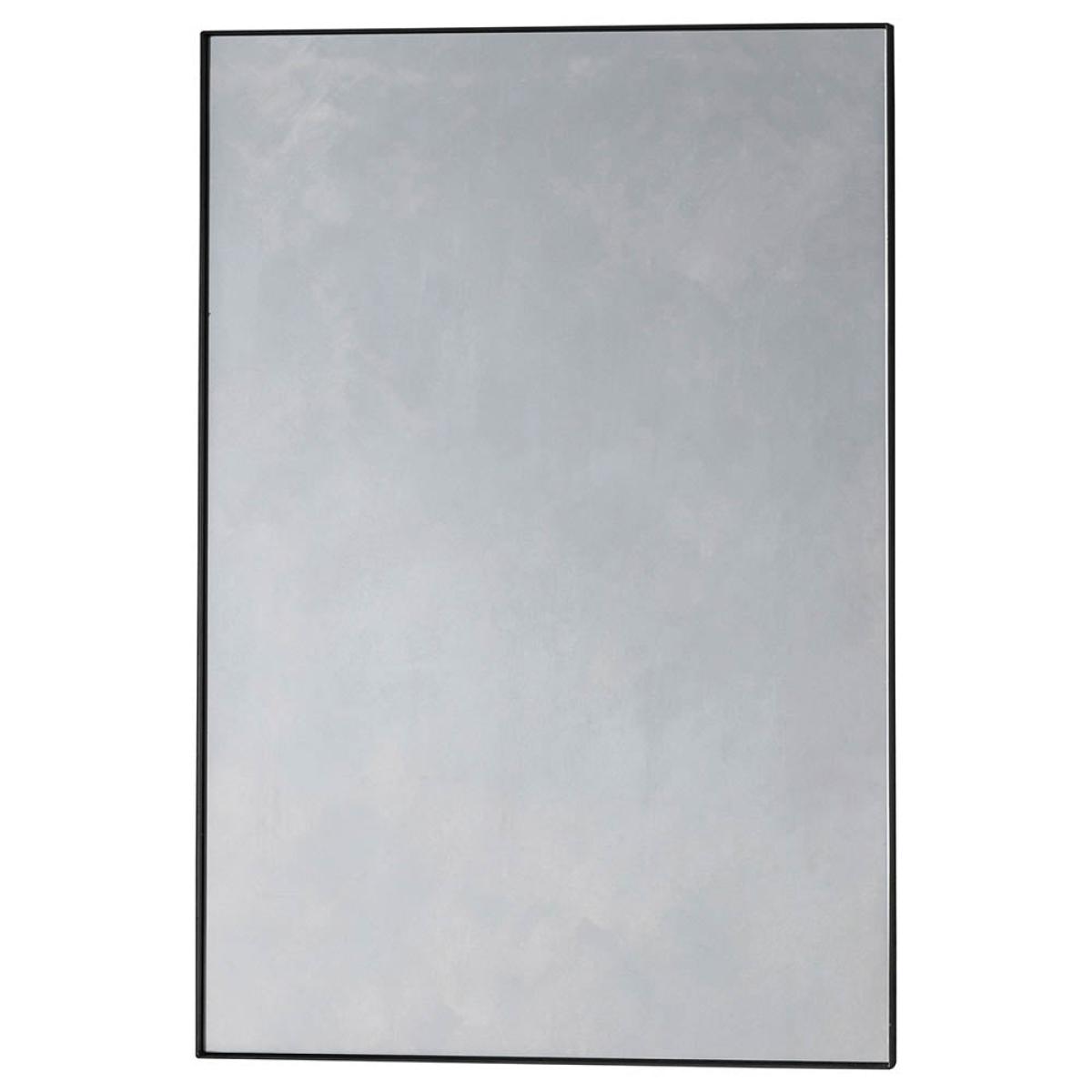 Hurston Medium Rectangle Wall Mirror - Black – image 2
