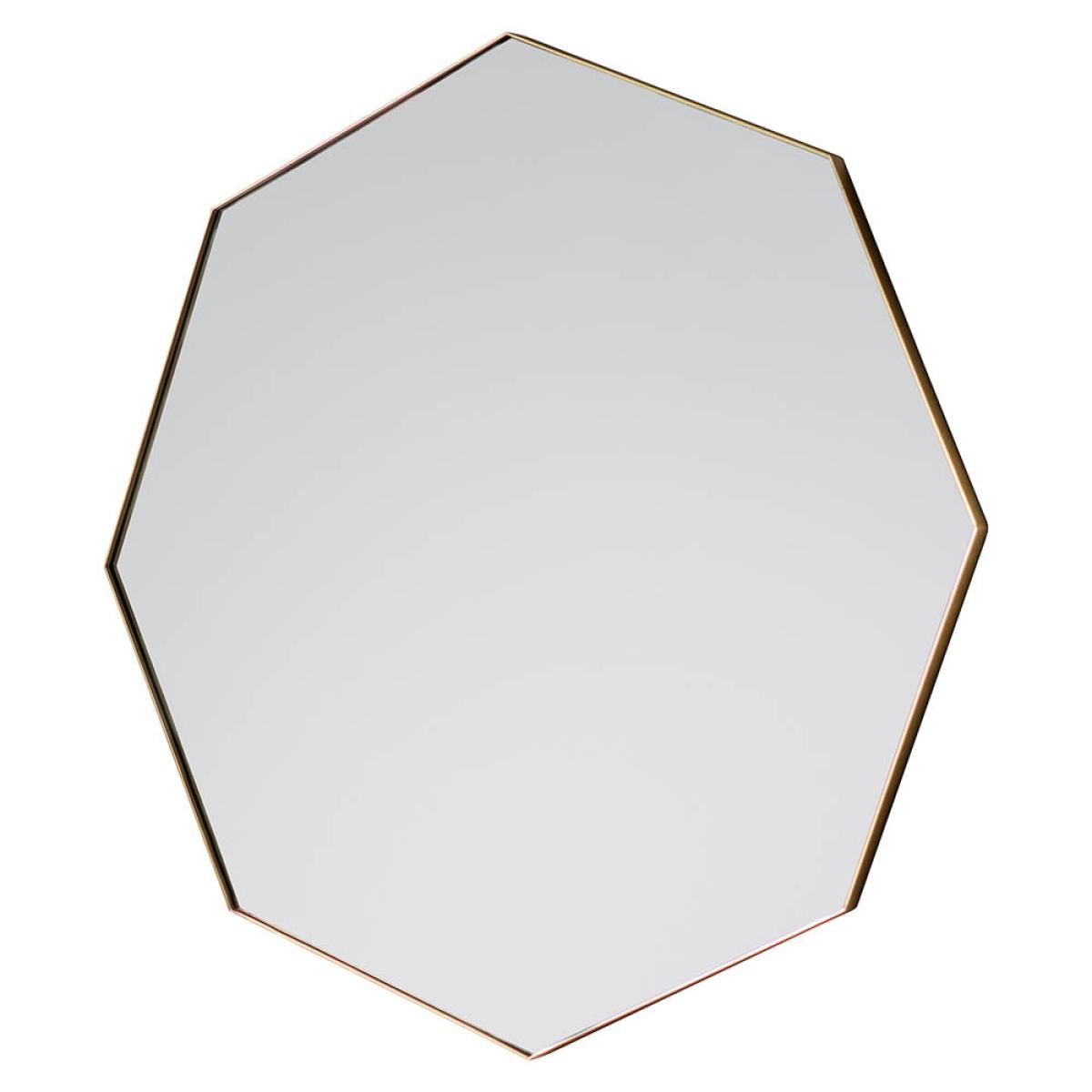 Bowie Medium Octagon Wall Mirror - Champagne – image 2