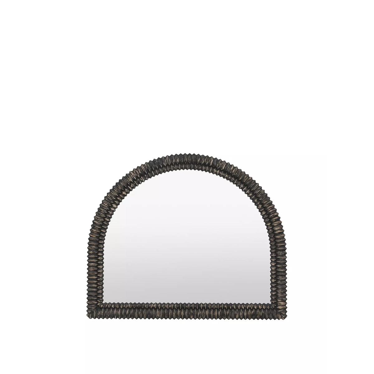 Pimlico Arch Overmantle Mirror - Black – image 4