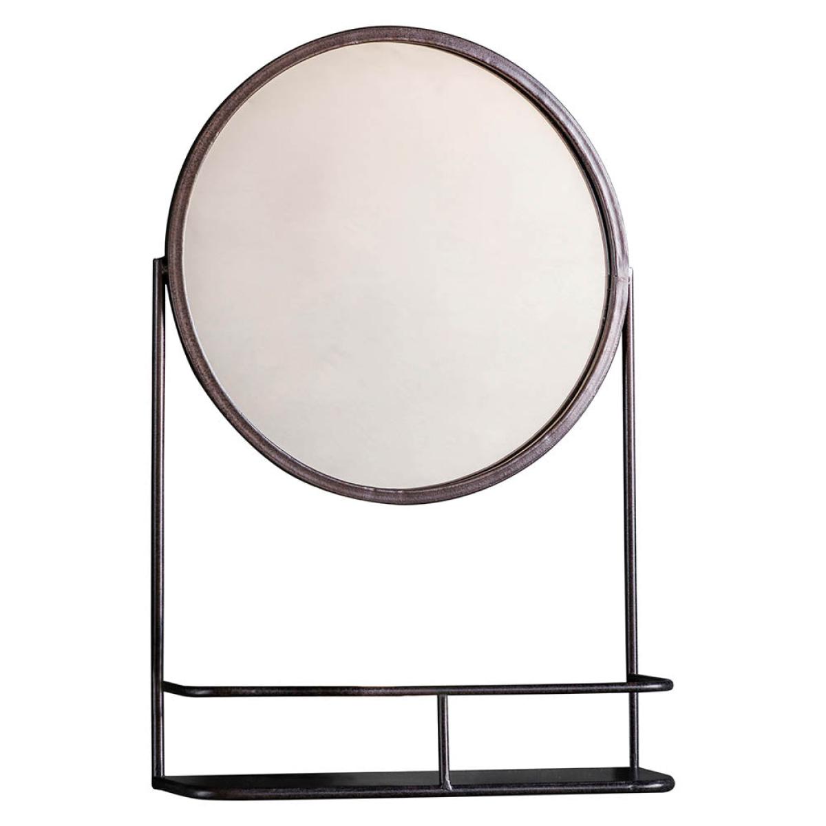 Emerson Medium Round Wall Mirror - Bronze – image 2