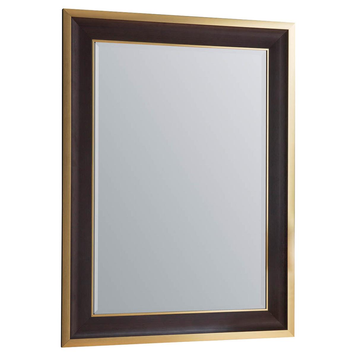 Edmonton Large Rectangle Wall Mirror - Black – image 2