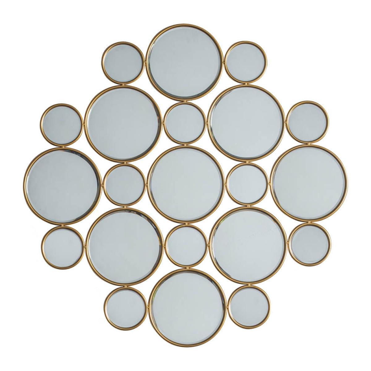 Wallis Medium Irregular Wall Mirror - Gold – image 2