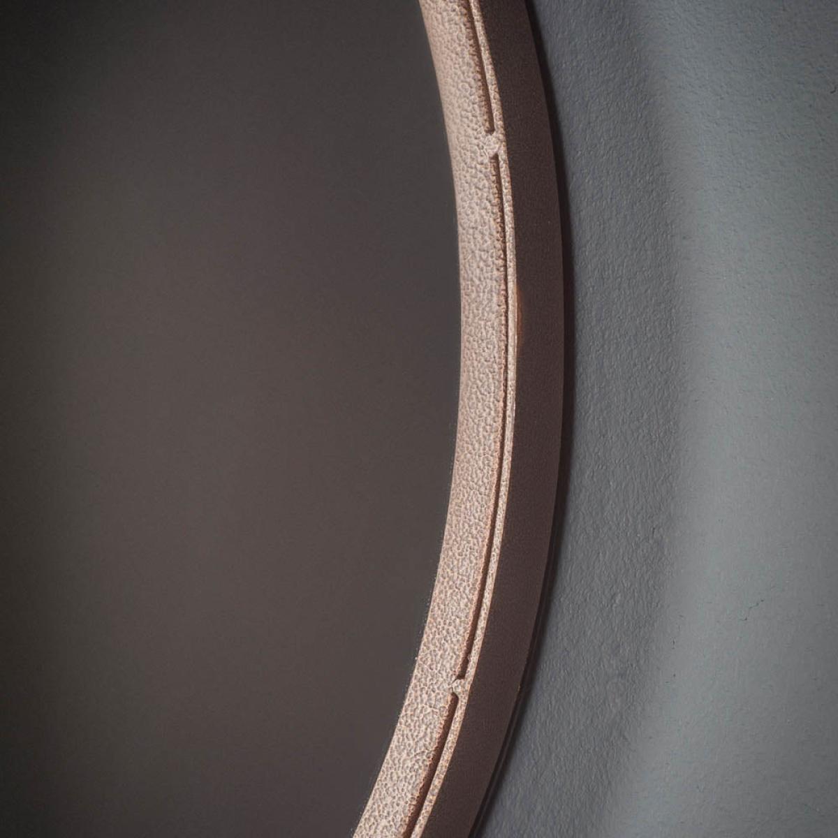 Broadway 74cm Medium Round Wall Mirror - Bronze – image 3