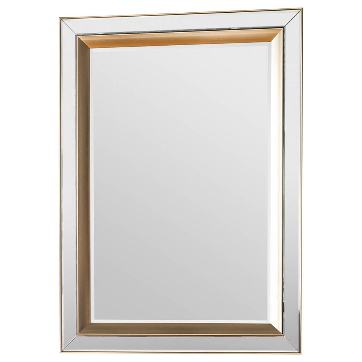 Phantom Large Rectangle Wall Mirror - Gold – image 2