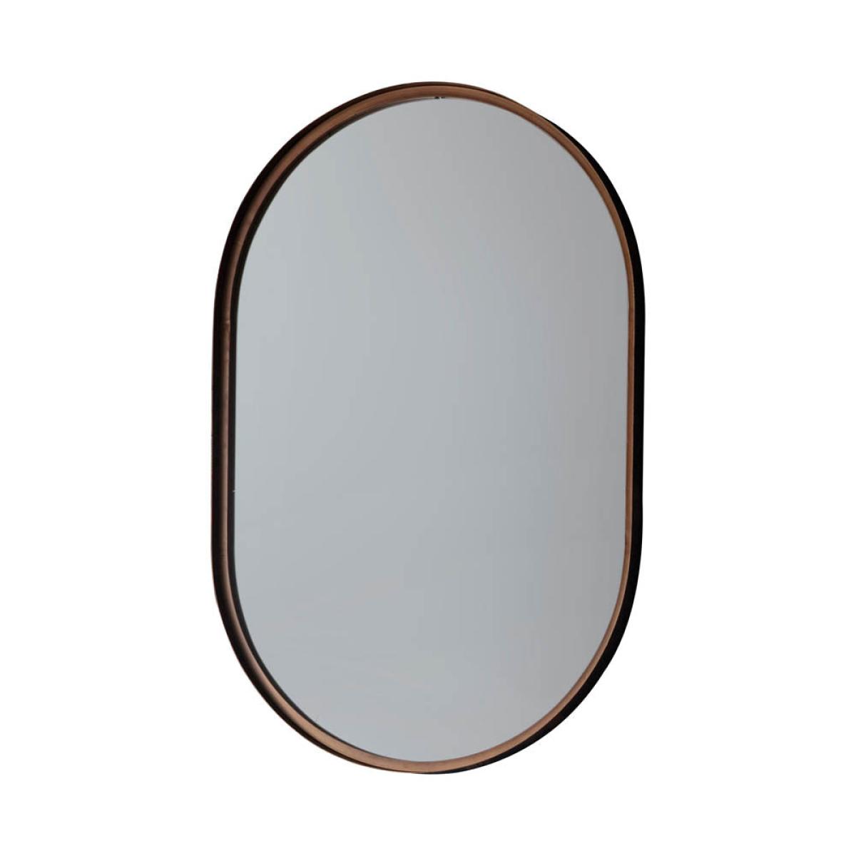 Greystoke Medium Elipse Wall Mirror - Bronze – image 2