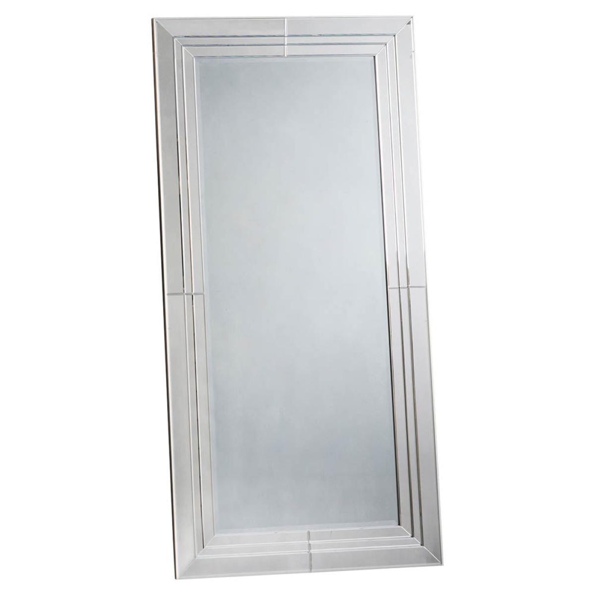 Knapton Extra Large Rectangle Leaner Mirror - Silver – image 2