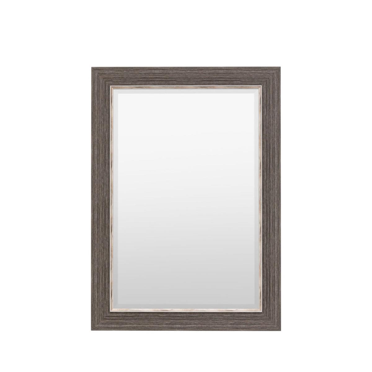 Richmond Rectangle Mirror - Pewter – image 4