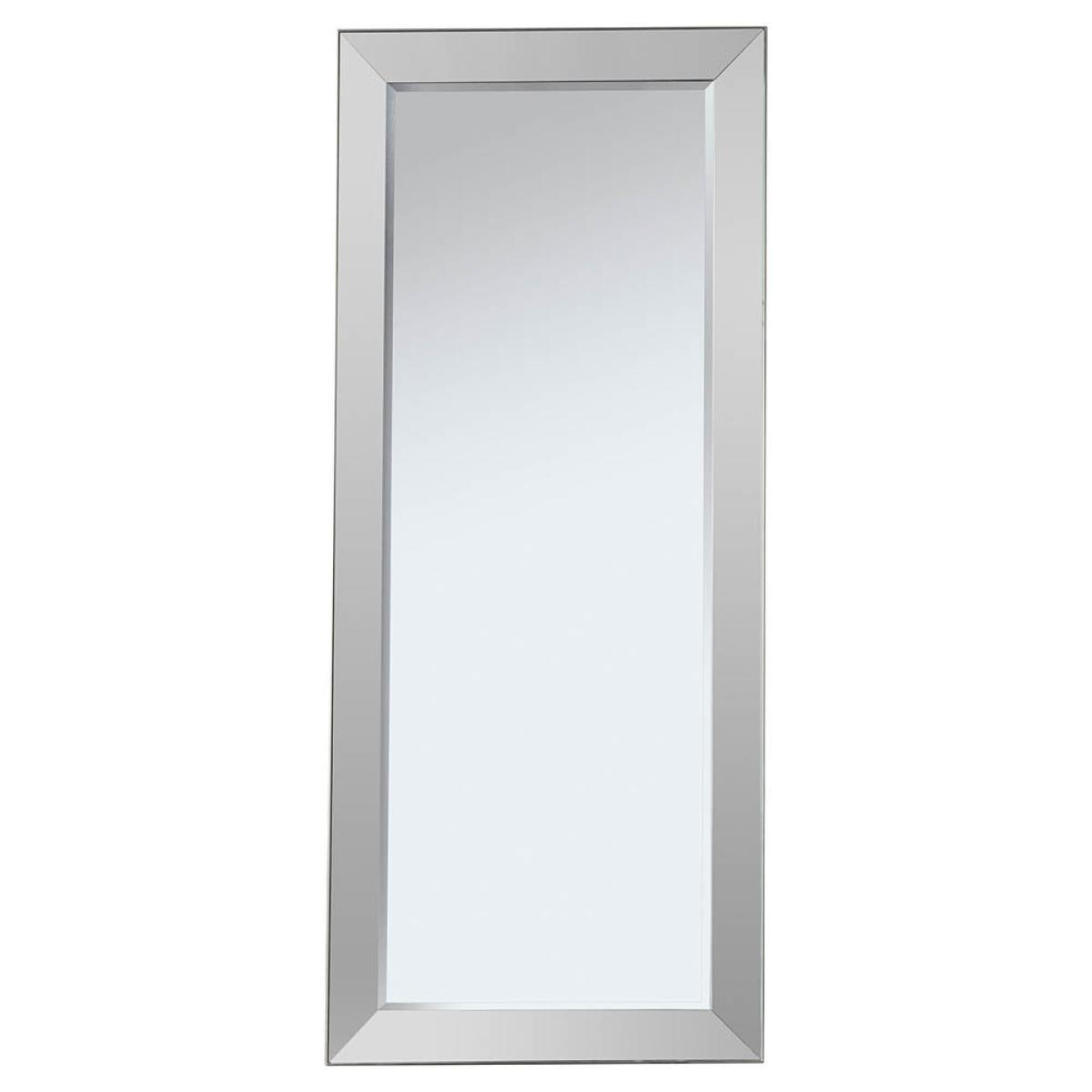 Bertoni Extra Large Rectangle Leaner Mirror - Silver – image 2