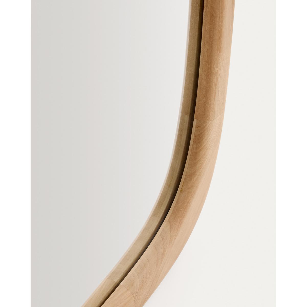 Alura teak wood mirror 94.6 x 192.1cm FSC 100% – image 5
