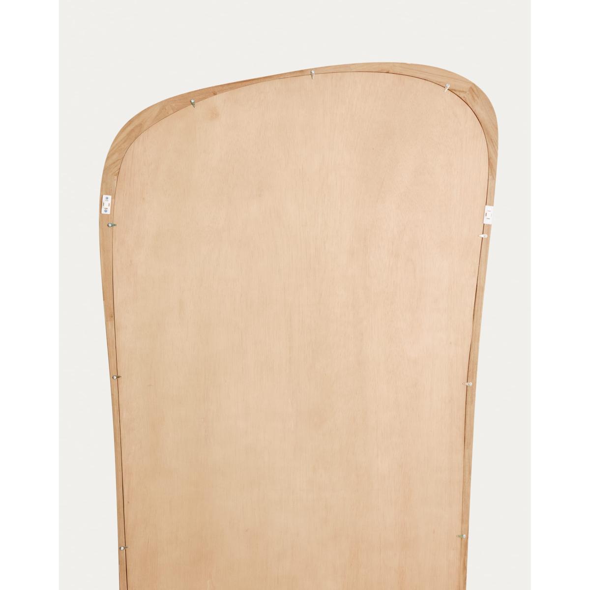 Alura teak wood mirror 94.6 x 192.1cm FSC 100% – image 7