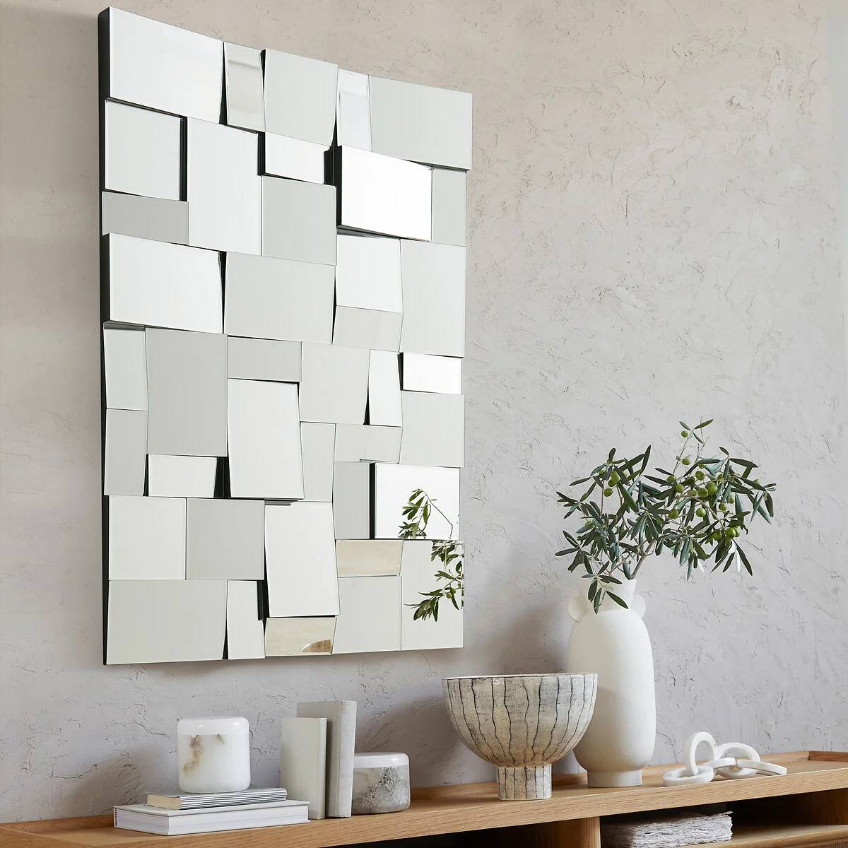 Lusito 120cm High Geometric Mirror – image 3