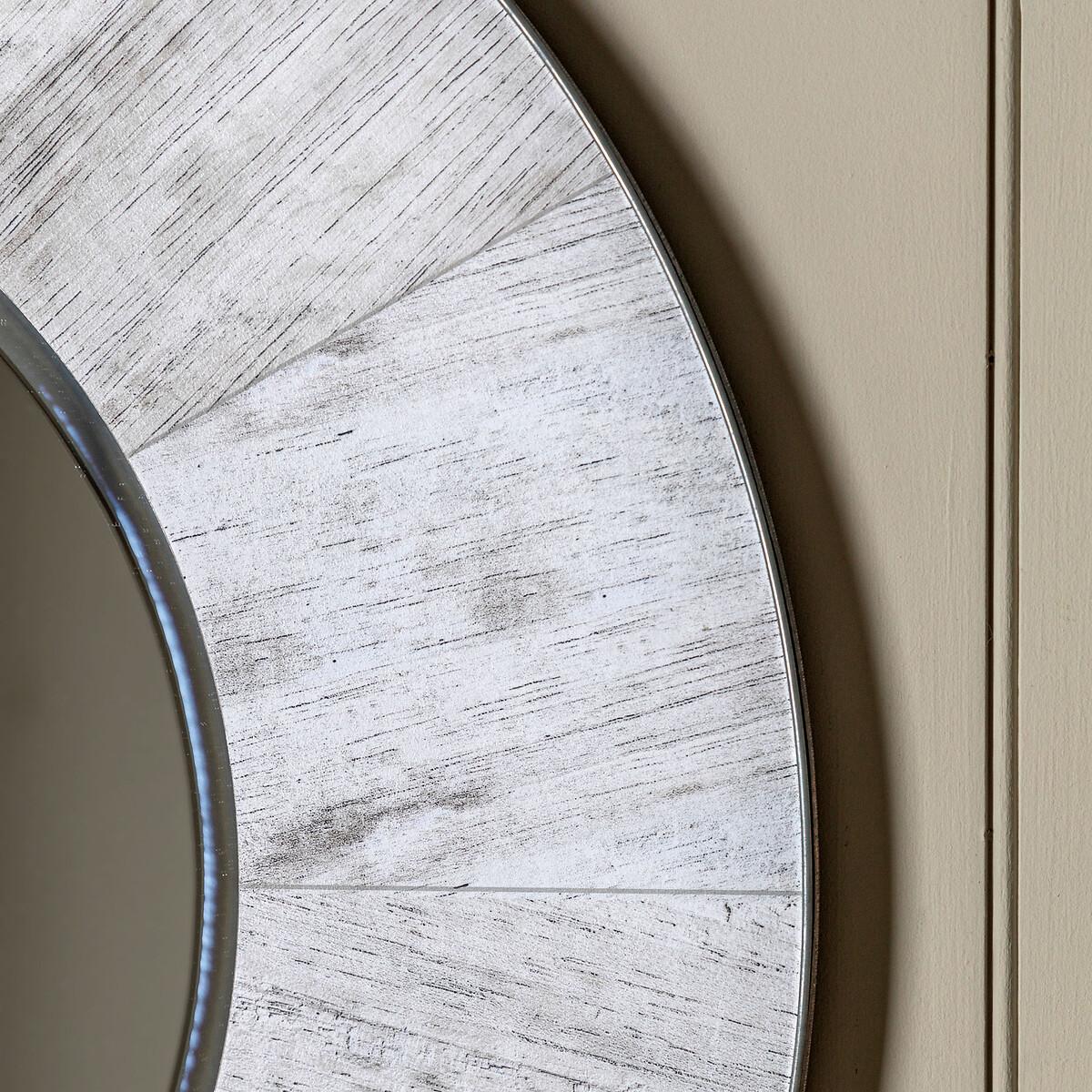 90cm Witham Grey Round Mirror – image 2