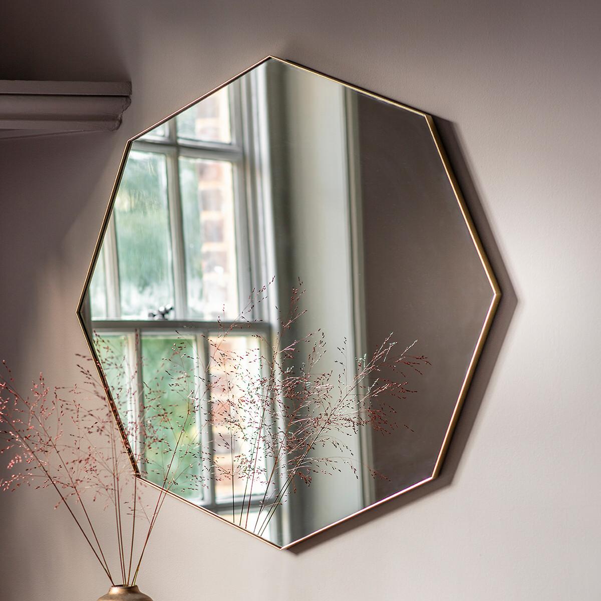 80 x 80cm Metal Octagon Mirror – image 2