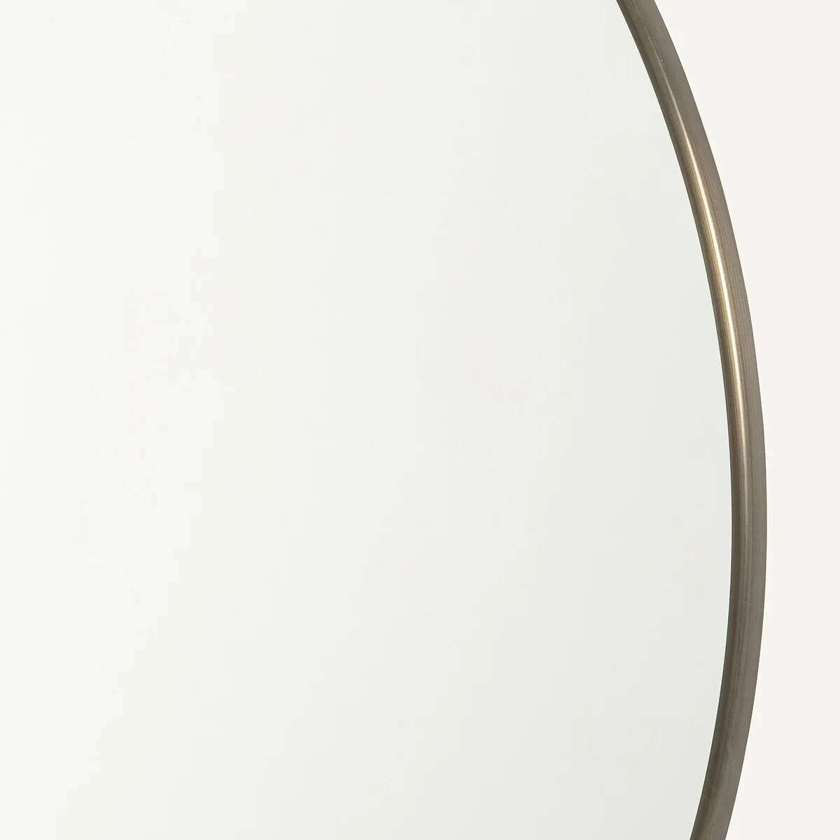 Caligone 100cm Diameter Aged Brass Metal Mirror – image 3