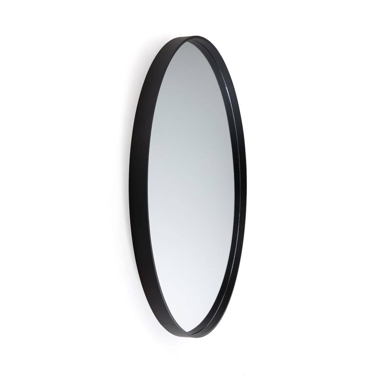 Alaria 100cm Diameter Round Black Mirror – image 2