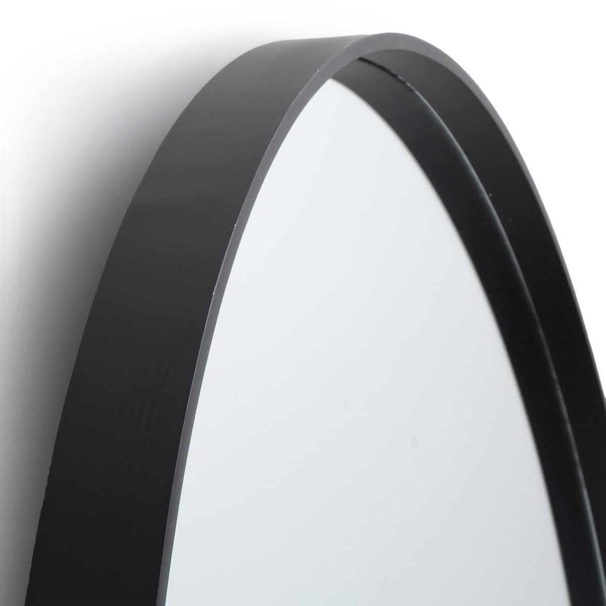 Alaria 100cm Diameter Round Black Mirror – image 3