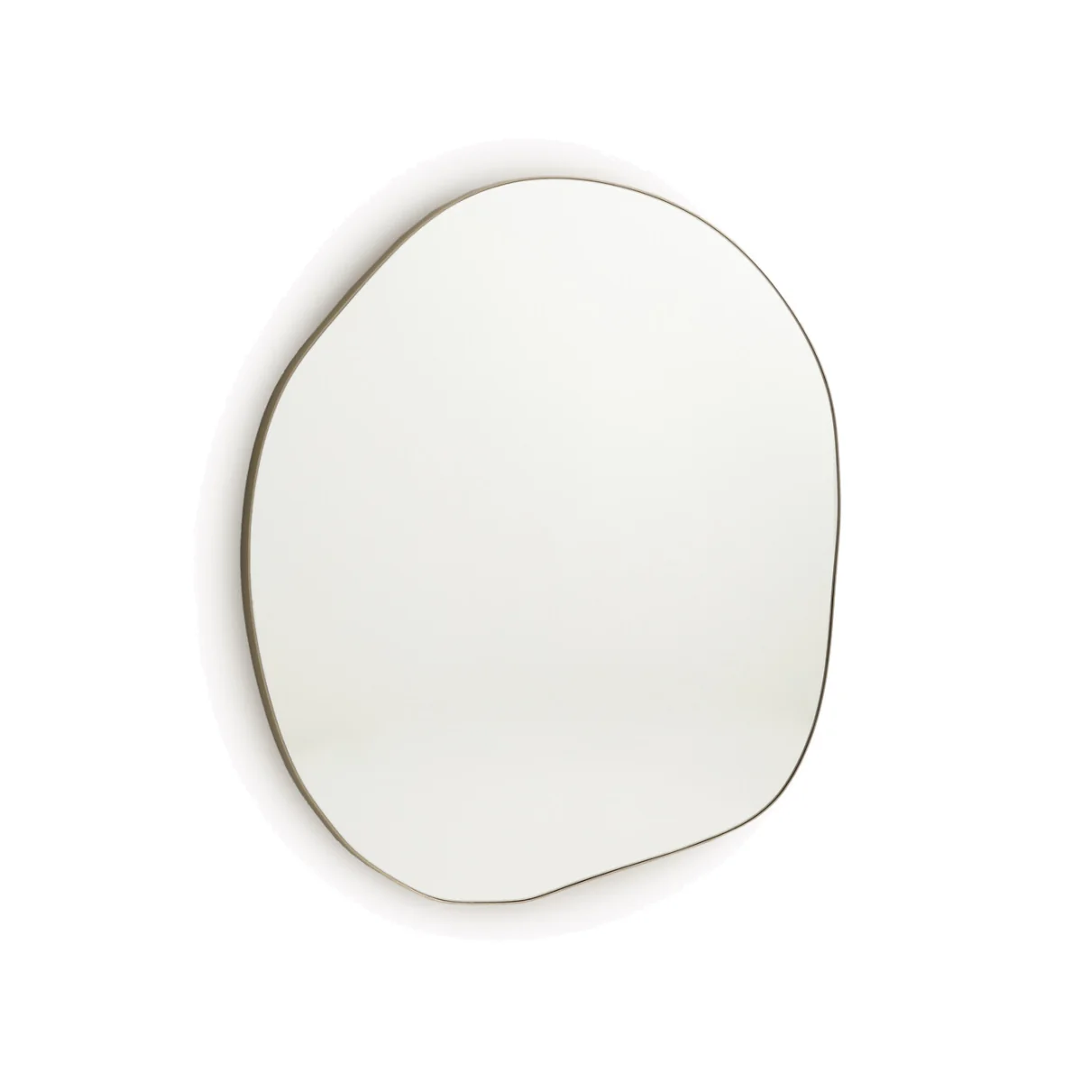 Ornica 100 x 100cm Organic Shaped Mirror – image 1