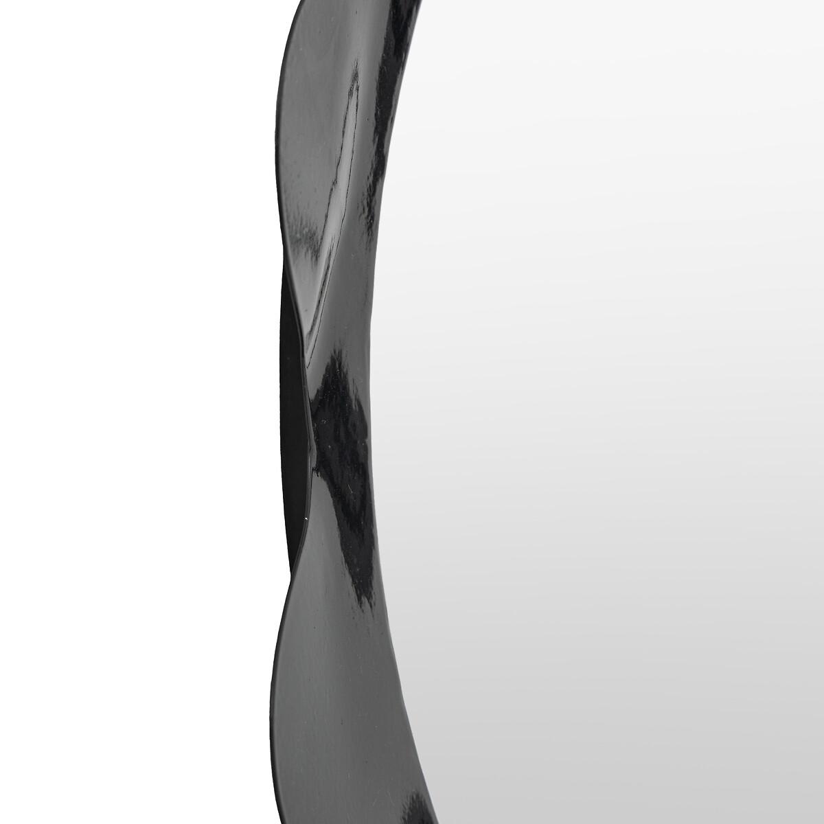 60cm Oxen Mirror Charcoal – image 4