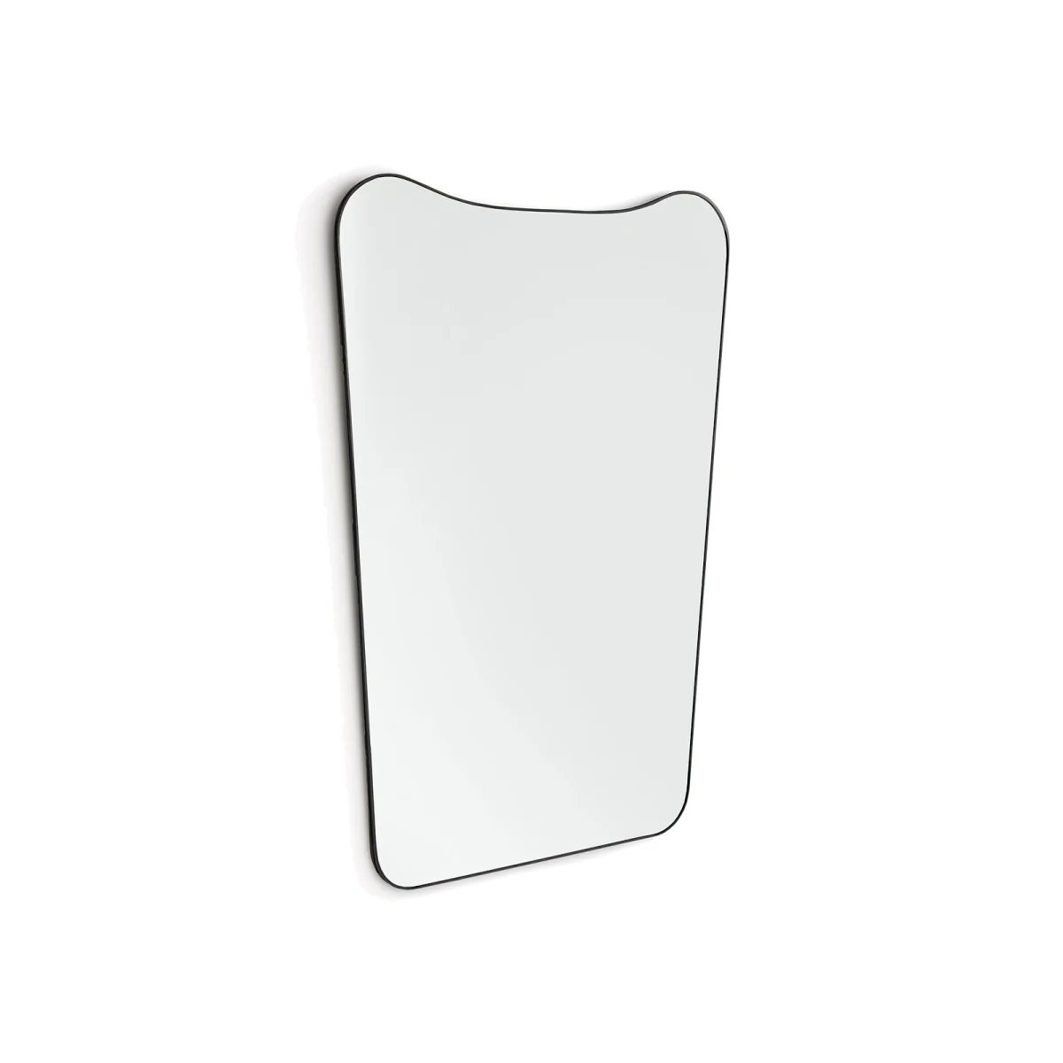 Uyova 90 x 65cm Brass Mirror – image 1