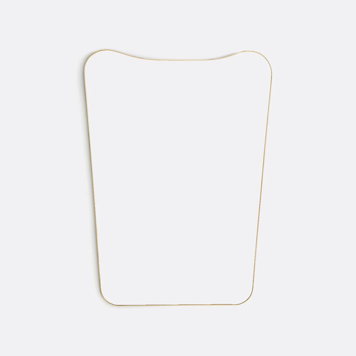 Uyova 90 x 65cm Brass Mirror – image 2