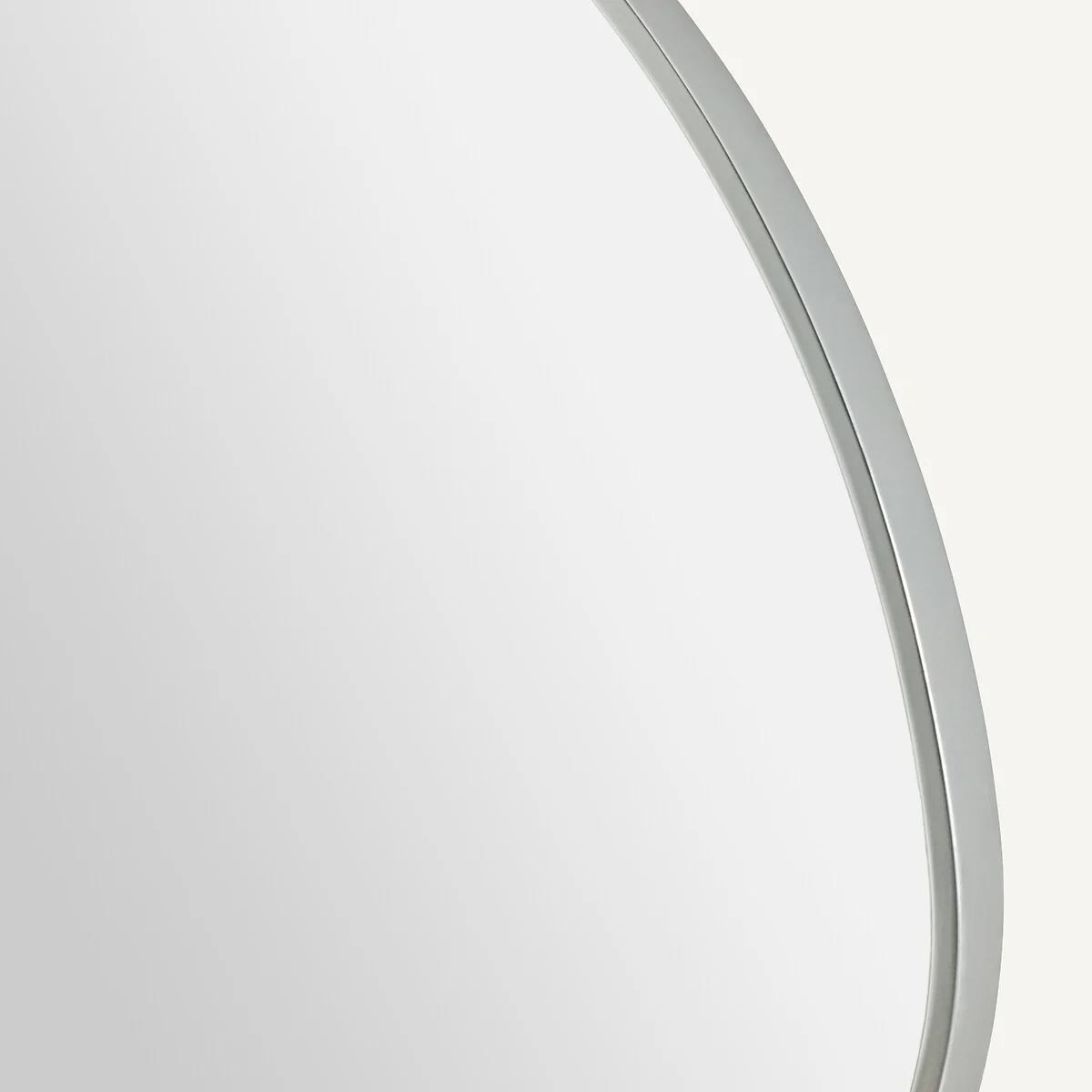 Lido Mirror in Satin Nickel H90cm – image 5