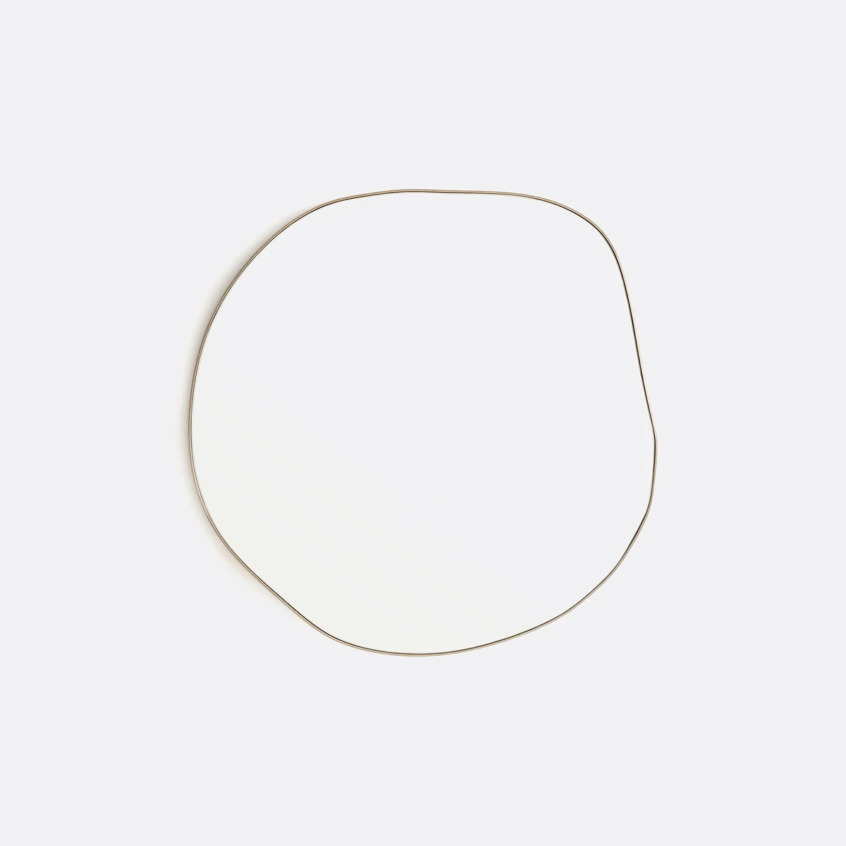 Ornica Small Organic Shaped Metal Mirror – image 2